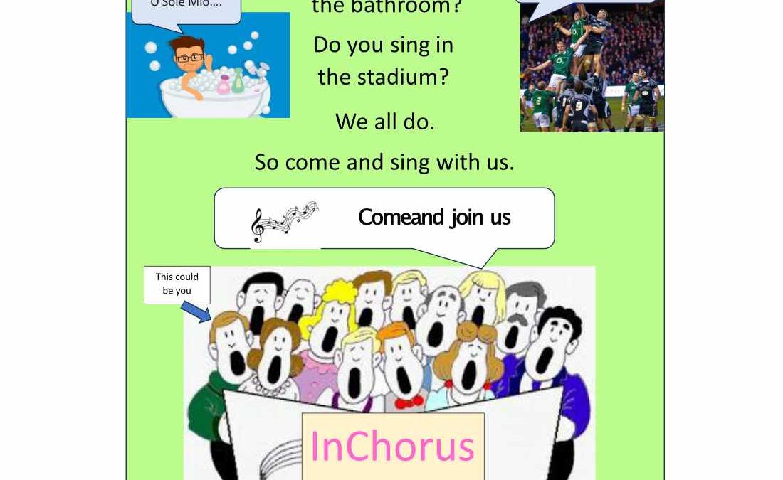 Calling all singers!  Come and join us